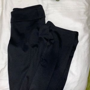 Athleta Fleece lined flare boot leggings